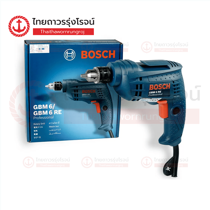 (Clearance) BOSCH สว่านไฟฟ้า 1/4 350w ซ้าย-ขวา GBM6RE 06014725K0 (290)
