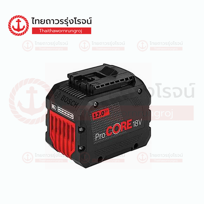 (Clearance) BOSCH แบตเตอรี่ ProCore 18v 12.0Ah รุ่นพลังสูง กระทัตรัด 1600A0193R กล่องกระดาษ
