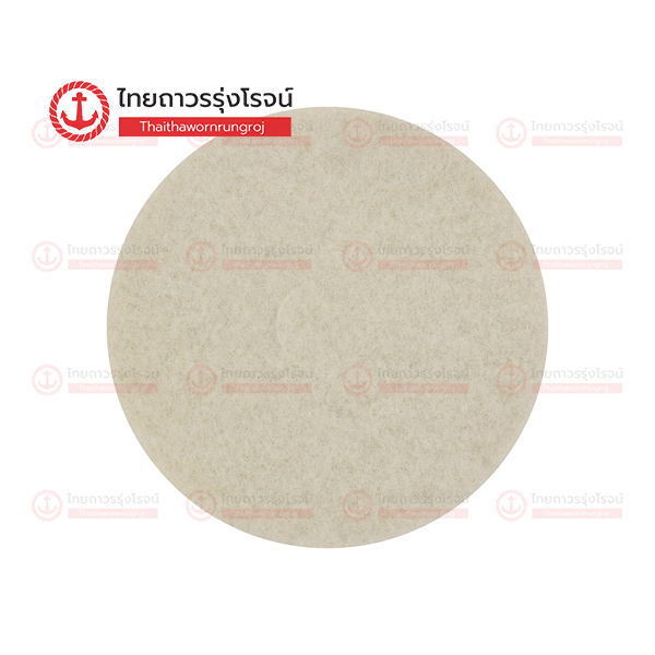 3M สก็อตไบร์ทกลม ขาว 4100 16นิ้ว