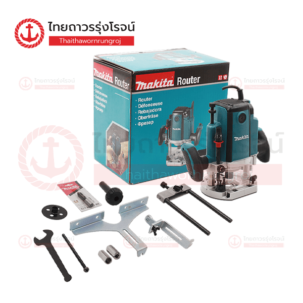 (D) MAKITA เครื่องเร้าเตอร์ไฟฟ้า 1/2 (12mm) 1850w RP1800