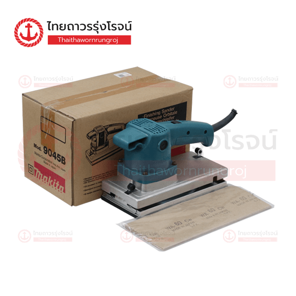 (D) MAKITA เครื่องขัดกระดาษทรายไฟฟ้า สั่น 4-1/2x9-1/4 520w 9045B (CB-100A)