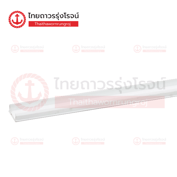**ยกเลิกใช้** (T0086122/T0086123แทน) PVC ร่อง30x2เมตร สีขาว 