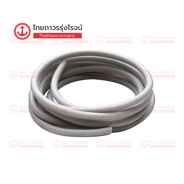 โฟมเส้น สีเทา 6mmx100เมตร