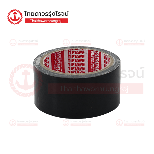 TIPTAPE เทปผ้า 2นิ้ว ดำ 48mmx10y
