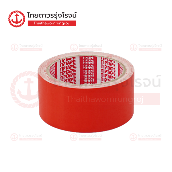 TIPTAPE เทปผ้า 2นิ้ว แดง 48mmx10y