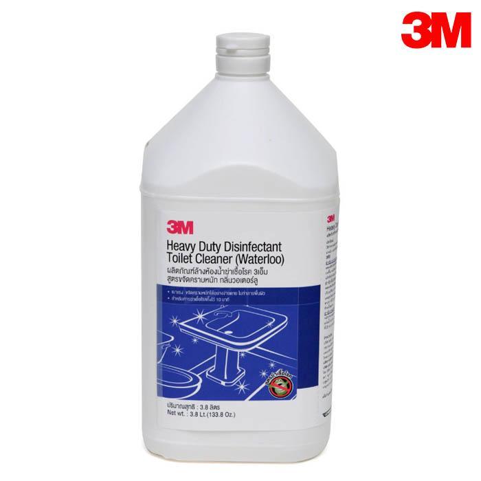 3M น้ำยาล้างห้องน้ำ ขจัดคราบหนัก กลิ่นวอเตอร์ลู 3.8ลิตร