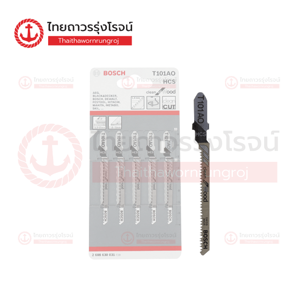 (D) BOSCH ใบจิ๊กซอว์ ตัดไม้ T101AO 2608630031 (1)