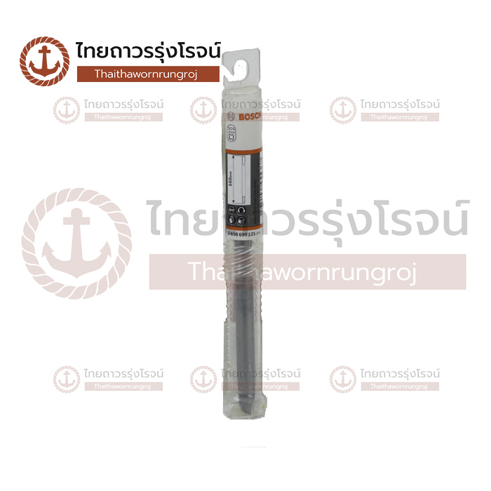 BOSCH SDS PLUS Pencil ดอกสกัดปลายแบนเล็ก 10x160mm 2608690121