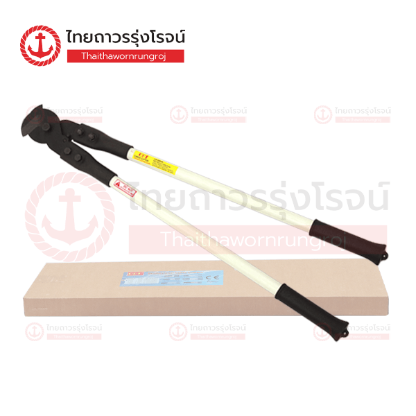 *D.* OPT กรรไกรตัดสาย เคเบิ้ล ก้านฉนวน สีขาว LK526FR
