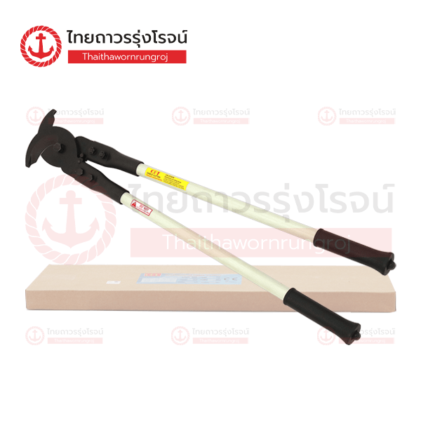 OPT กรรไกรตัดสาย เคเบิ้ล ก้านฉนวน สีขาว LK570FR