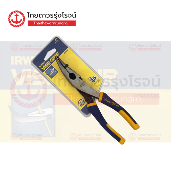 IRWIN คีมปากงอ-ปากแหลม 8นิ้ว 10505506