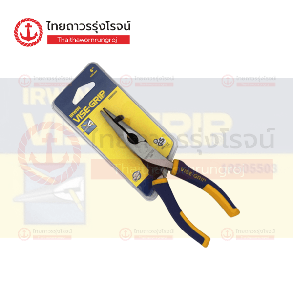 IRWIN คีมปากแหลม-ปากตรง 6นิ้ว 10505503