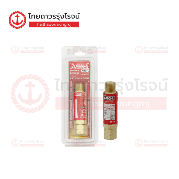 SUMO กันย้อน เกจ์แก๊ส สีแดง ARG-L9/16-18UNF