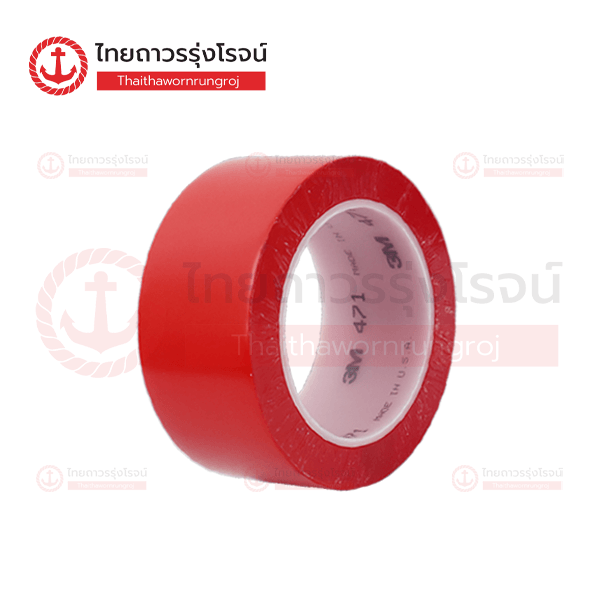3M เทปตีเส้น สีแดง 2x33เมตร
