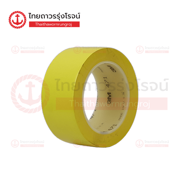 3M เทปตีเส้น สีเหลือง 2x33เมตร