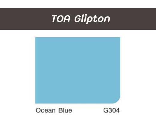 TOA กลิปตั้น สีเคลือบเงา Ocean Blue G304 1GL 3.785ลิตร