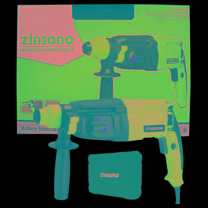 ZINSANO สว่านโรตารี่แฮมเมอร์ไฟฟ้า 3ระบบ 800W RH-26SC3