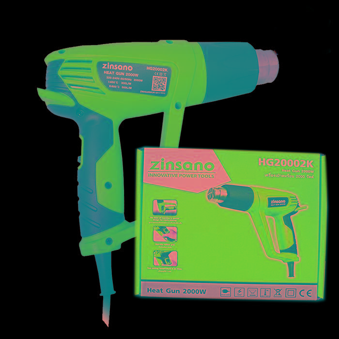(D.) ZINSANO เครื่องเป่าลมร้อน HG20002K 2000W ADZIHG20002K