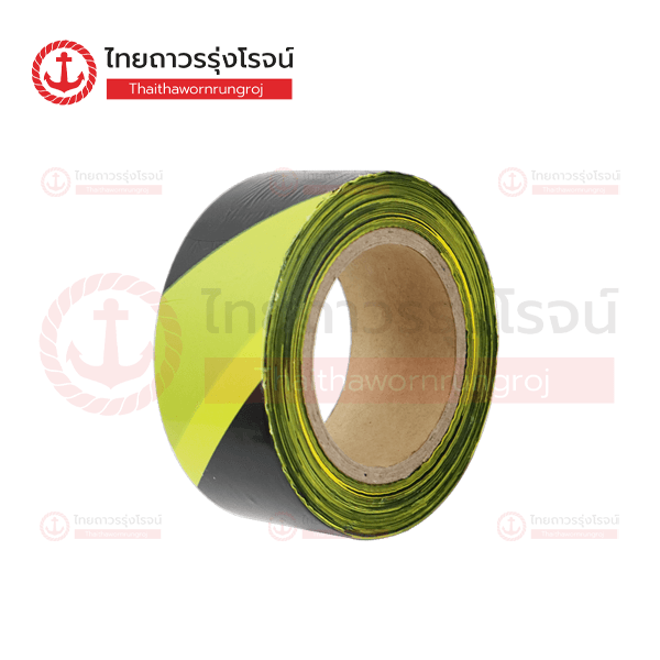 เทปกั้นเขต 2นิ้ว เหลือง/ดำ 50mmx200เมตร