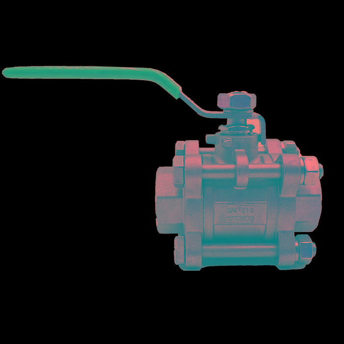 บอลวาล์วสแตนเลส 3ตอน 3/4นิ้ว เกรด316 1000PSI