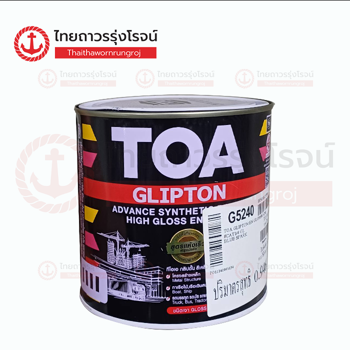 TOA กลิปตั้น สีเคลือบด้าน Board Black F888 1/4GL 0.946ลิตร