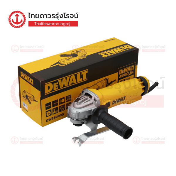 DEWALT เครื่องเจียร์ไฟฟ้า 4นิ้ว 1010w สวิตช์สไลด์ DWE8300S-B1