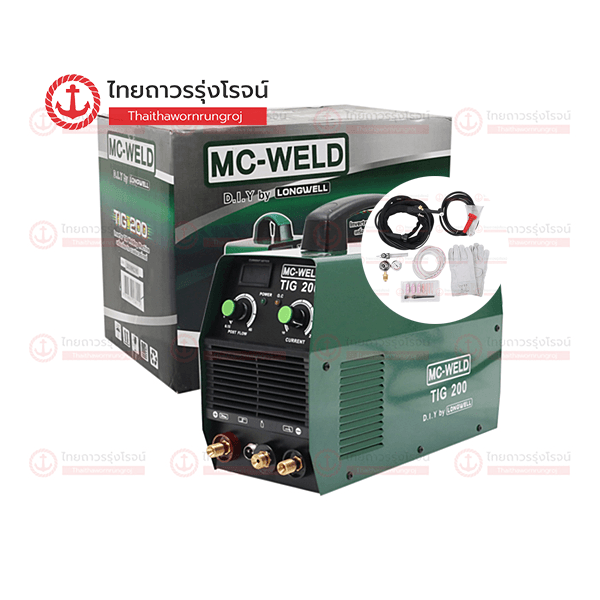 MC-WELD เครื่องเชื่อมอินเวอร์เตอร์ TIG200 220v