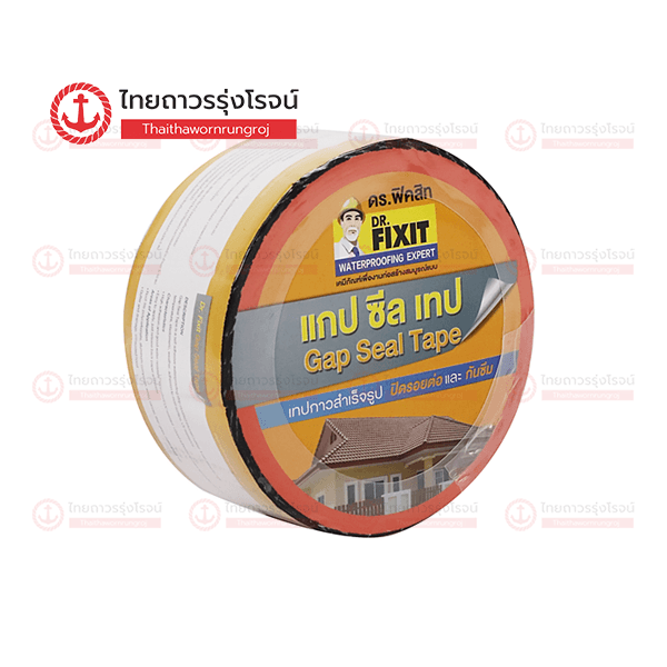 (ยกเลิกขาย) DR.FIXIT แผ่นยาง+อลูมิเนียม GAP SEAL 5cmx3m