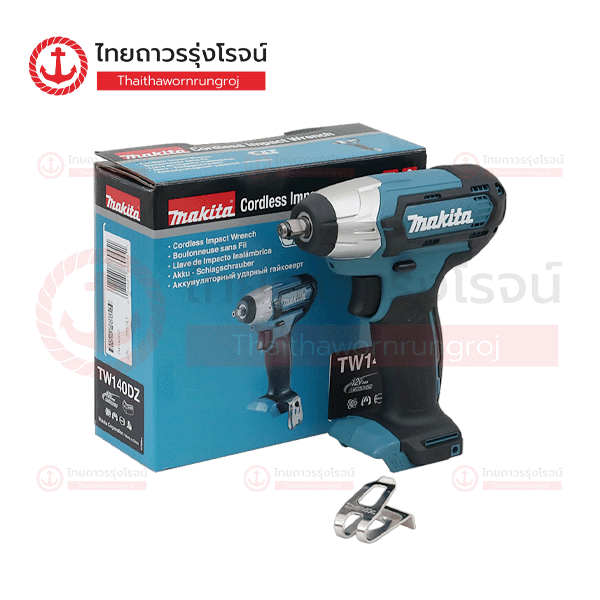 MAKITA  บล็อกไร้สาย 3/8นิ้ว  12v 140nm TW140DZ (เครื่องเปล่า)* กล่องกระดาษ