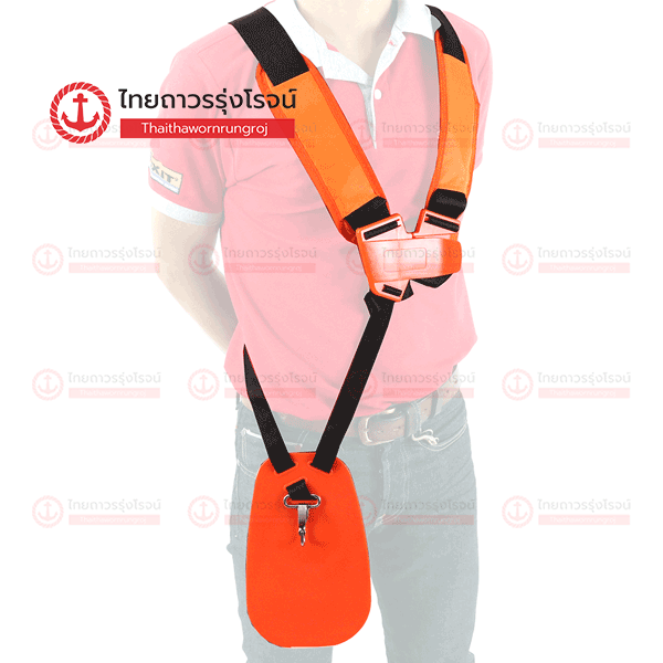 ASAKI อะไหล่ สายสะพายเครื่องตัดหญ้า 42-411212 สีส้ม
