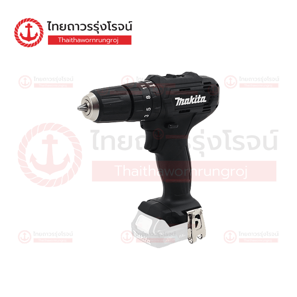 (D) MAKITA สว่านกระแทกไร้สาย 13mm 12v มือบิด 2สปีด สีดำ HP333 (เครื่องเปล่า*) ไม่มีกล่องกระดาษ