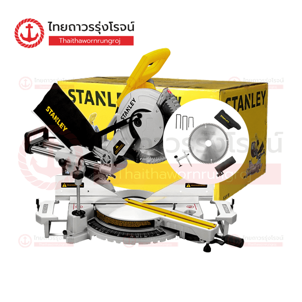 STANLEY เครื่องตัดองศาไฟฟ้า 10นิ้ว สไลด์ 1800w SM18-B1
