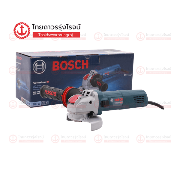 BOSCH เครื่องเจียร์ไฟฟ้า 5นิ้ว X-LOCK ปรับรอบได้ 900w GWX9-125S 06017B2000 HV