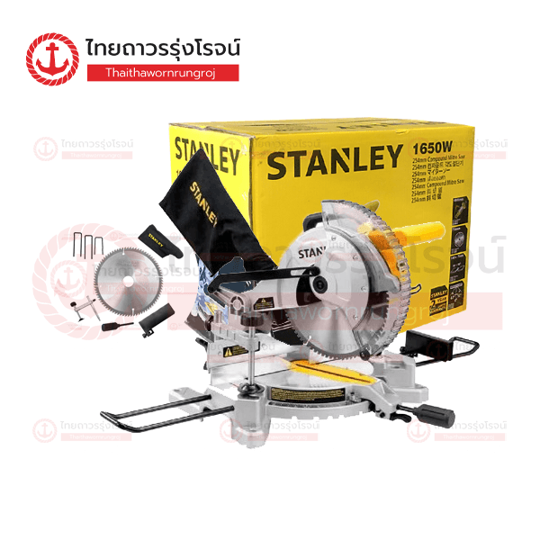 STANLEY เครื่องตัดองศาไฟฟ้า 10นิ้ว ไม่มีสไลด์ 1650w SM16-B1