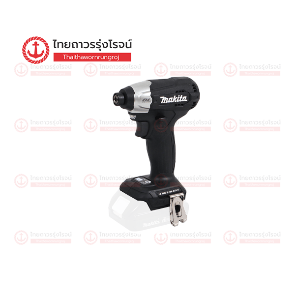 (D) MAKITA ไขควงอิมแพคไร้สาย 18v 140nm สีดำ BLM DTD157 (เครื่องเปล่า)* ไม่มีกล่องกระดาษ