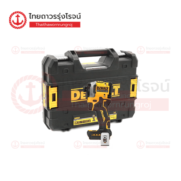 (D.) DEWALT ไขควงอิมแพคไร้สาย 18-20v 205nm 3โหมด BLM DCF850 (เครื่องเปล่า+กล่องพลาสติก)**