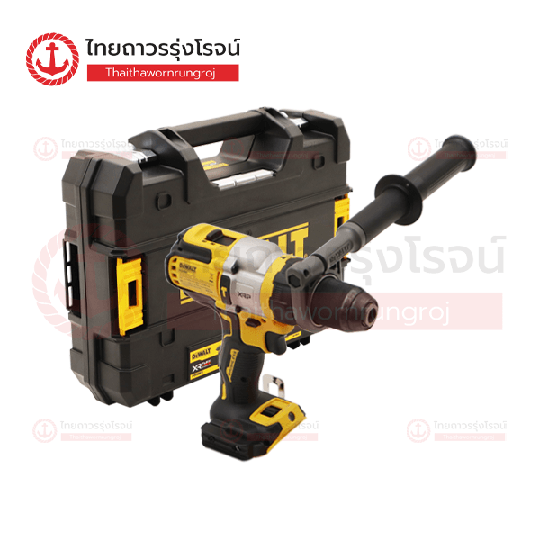 (D.) DEWALT สว่านกระแทกไร้สาย 13mm 18-20v 3สปีด BLM DCD999 (เครื่องเปล่า+กล่องพลาสติก)**