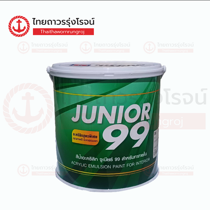 NIPPON JUNIOR 99 สีน้ำด้าน ภายใน Sky Blue 9121 3.5ลิตร