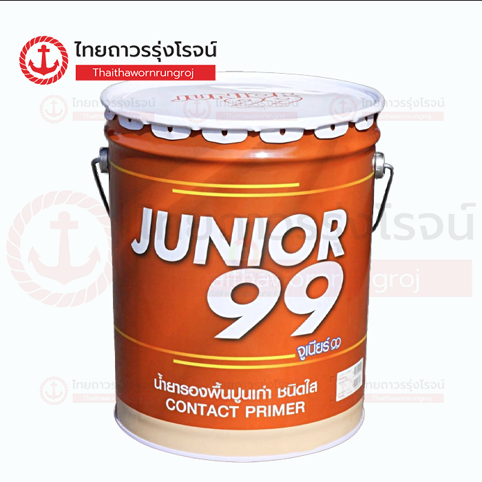 NIPPON JUNIOR 99 น้ำยารองพื้นปูนเก่า สูตรน้ำมัน คอนแทค ไพรเมอร์ ชนิดใส 17.5ลิตร
