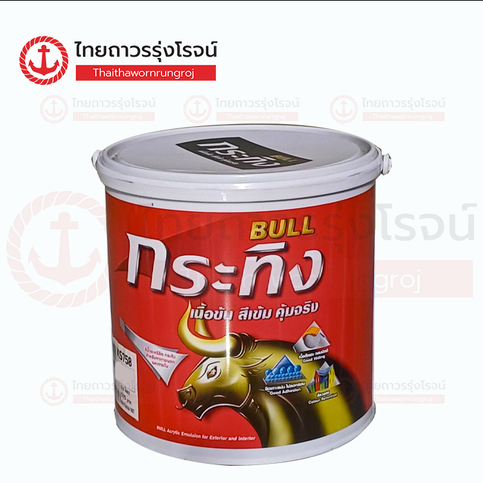 BEGER กระทิง สีน้ำด้าน ภายนอก Dawny K2380 3.5ลิตร