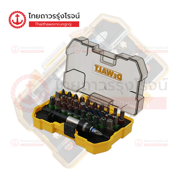 DEWALT ชุดดอกไขควง พร้อมหัวจับ DT7969-QZ (32ชิ้น)