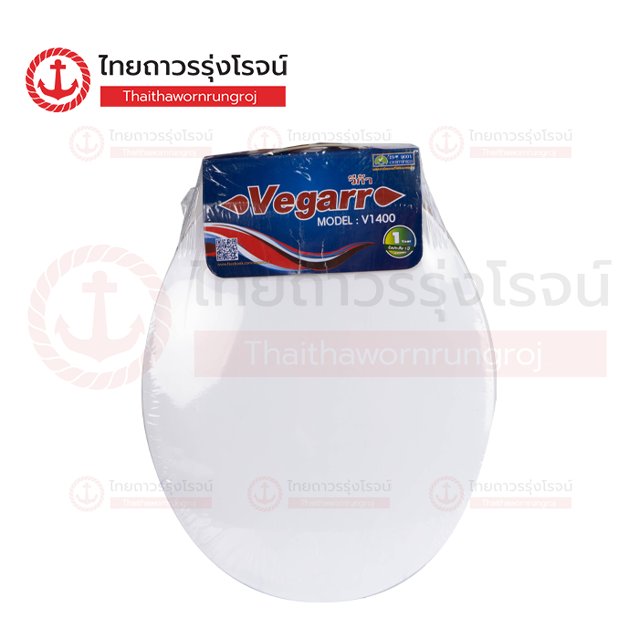 VEGARR ฝารองนั่งโถสุขภัณฑ์ ทรงกลม V1400