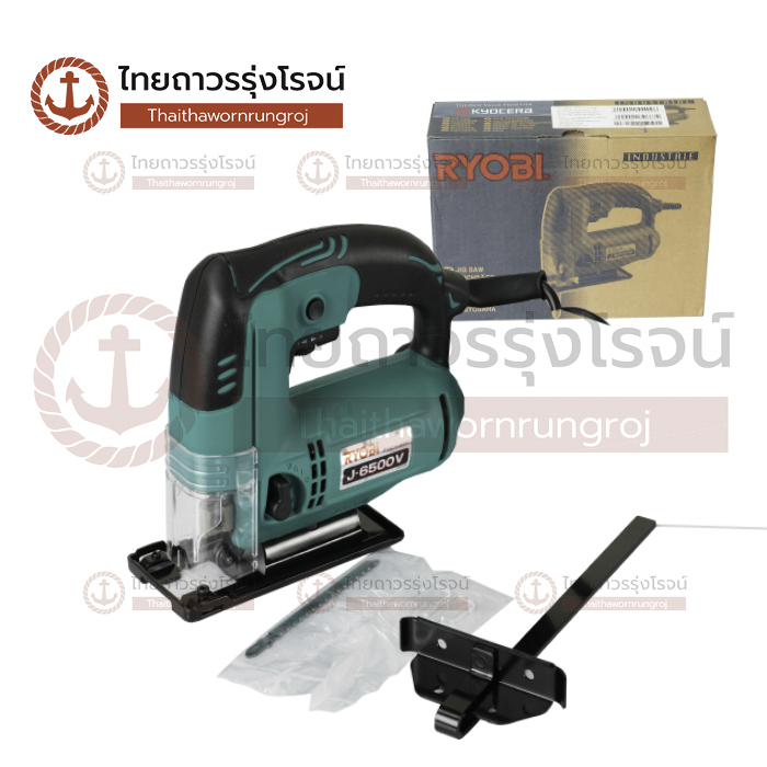 RYOBI เลื่อยจิ๊กซอว์ไฟฟ้า 65mm 400w J-6500V