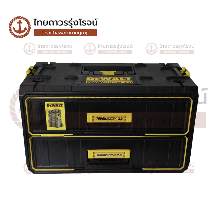 DEWALT กล่องเครื่องมือ TOUGHSYSTEM 2.0 แบบลิ้นชัก 55.4x34x30.5cm DWST83529-1