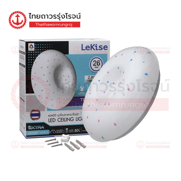 (D.) LEKISE โคม LED CEILING LIGHT TRIANGLE 26w 1170229