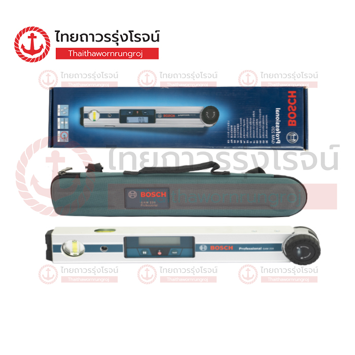 BOSCH ไม้วัดองศาดิจิตอล 360องศา 600mm มีแสงเลเซอร์ GIM60L 0601076900
