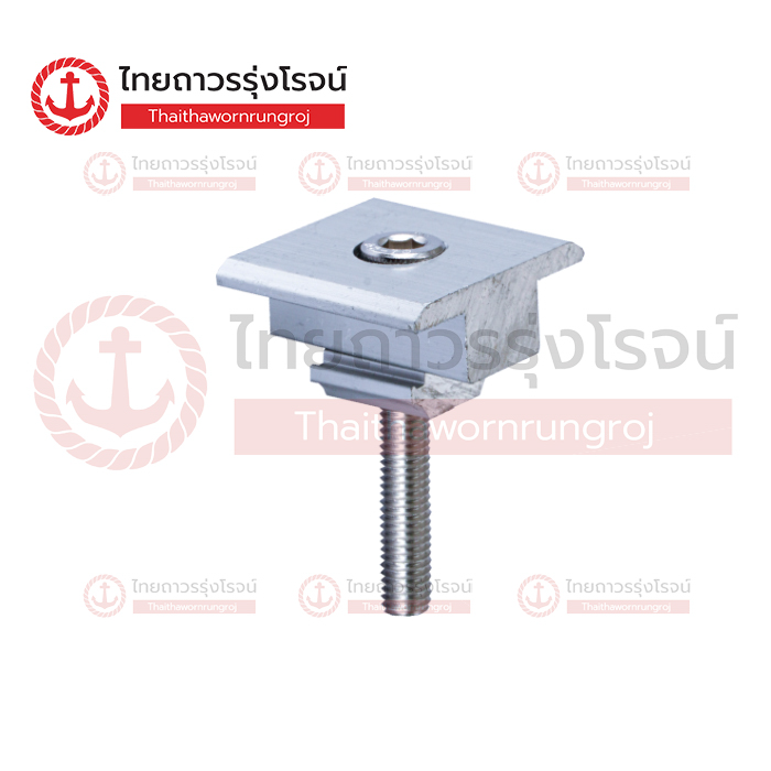 FRIENDLY อุปกรณ์ติดตั้งโซล่าเซลล์ ตัวยึดระหว่างแผงโซล่าเซลล์ แบบตัน 35mm (MID CLAMP)