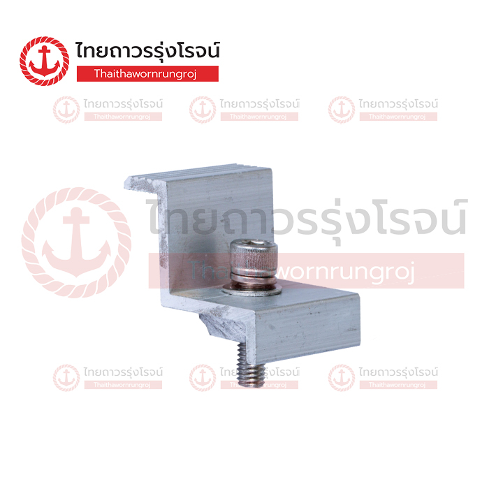 FRIENDLY อุปกรณ์ติดตั้งโซล่าเซลล์ แคล้มล็อคปลายแผงโซล่าเซลล์ 40mm (END CLAMP)