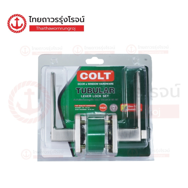 COLT มือจับก้านโยก ก้านบิดห้องน้ำ SQUARE BTL2818BK-SN