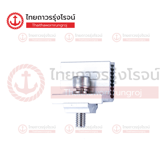 FRIENDLY อุปกรณ์ติดตั้งโซล่าเซลล์ แคล้มล็อคปลายแผงโซล่าเซลล์ แบบปรับได้ 30-45mm (END CLAMP)